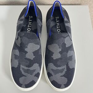 Rothy's Grey Camo The Original  Slip On Sneakers Size‎ 5.5